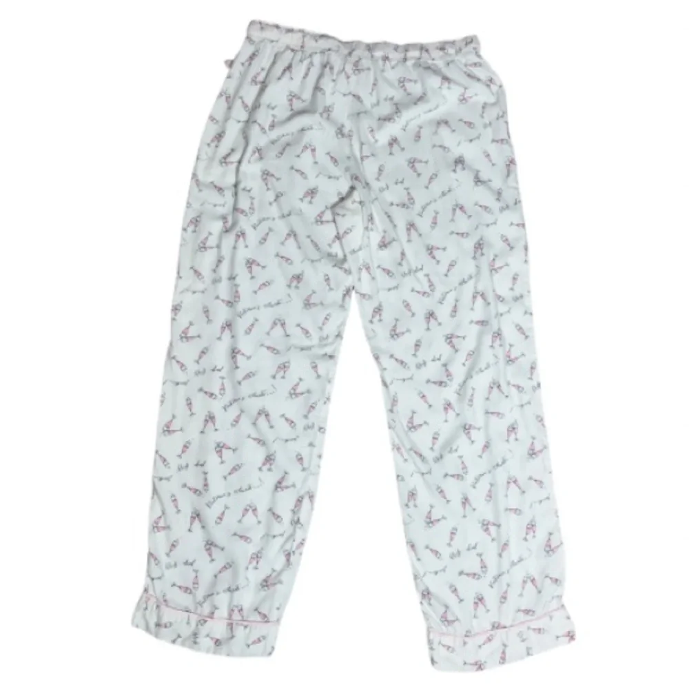 Victoria’s Secret Pink Champagne Print Pajama Set - Size M - Picture 6 of 7